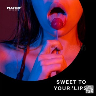 Playboy Strawberry 1 กล่อง (3 ชิ้น)