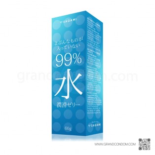 Sagami 99% Water Lubricant Gel (เจลหล่อลื่นซากามิ สูตรน้ำ 99%)