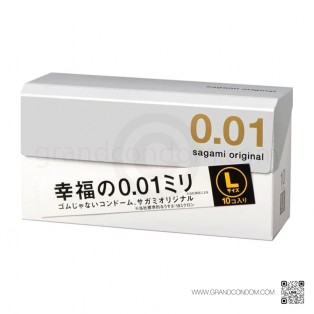 ถุงยางอนามัยแบบบาง Sagami Original 0.01 L (1 ชิ้น)