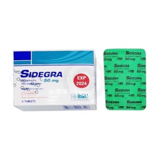 ซิเดกร้า 50 มก. (Sidegra 50 mg.) แพ็ค 3 กล่อง