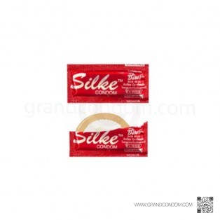 ถุงยางอนามัย 100 ชิ้น ซิลค์ ขนาด 49 มม. (Silke Condom)