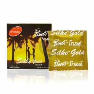 Silke Gold Condom (ถุงยางอนามัยซิลค์ โกลด์)