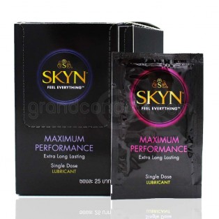 SKYN Maximum Performance Single Dose Lubricant (เจลหล่อลื่นสกินน์ แมกซิมัม เพอร์ฟอร์มานซ์ เจลแบบซอง)