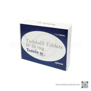 Tadalis-sx 20 (ทาดาลิส ทาดาลาฟิล 20 mg.) 1 กล่อง