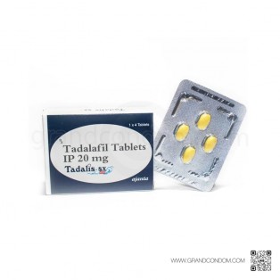 Tadalis-sx 20 (ทาดาลิส ทาดาลาฟิล 20 mg.) 1 กล่อง