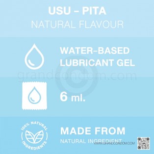 Usu-Pita Gel Natural (เจลหล่อลื่นอุสุปิตะ คลาสสิค) 4 ซอง