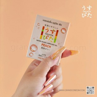 Usu-Pita Gel Peach (เจลหล่อลื่นอุสุปิตะ พีช) 4 ซอง