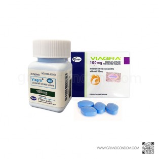 Viagra Pfizer ไฟเซอร์ไวอากร้า ของแท้ USA 1 กระปุก (30 เม็ด)