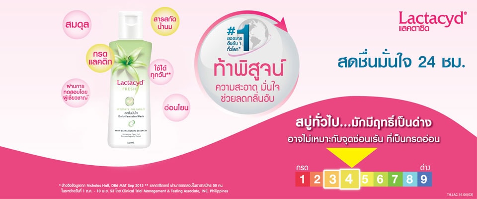 Lactacyd All Day Fresh (แลคตาซิด ออล เดย์ เฟรช)