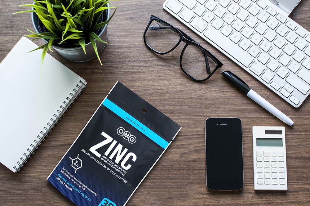 อาหารเสริม OMG Zinc Amino Acid