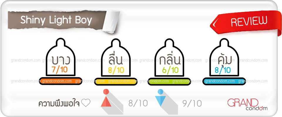 ถุงยางเรืองแสงรีวิว